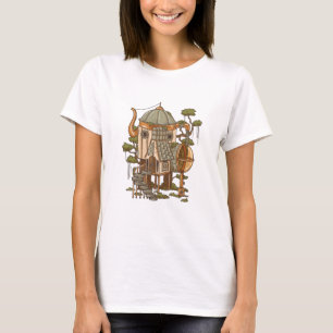 Camiseta Steampunk Fairy House