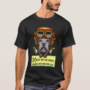 Camiseta Steampunk French Buldog Steam Punk Dog Frenchie D