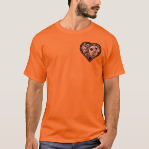 Camiseta Steampunk Gear Heart
