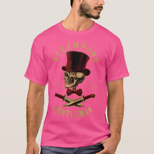 Camiseta Steampunk Gentleman Keep Classic Art Cyber Punk