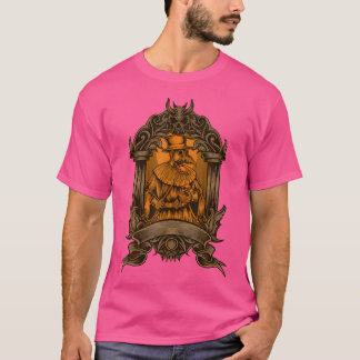 Camiseta Steampunk Horror Vintage Tarot Pestilence Plague D