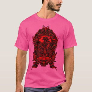 Camiseta Steampunk Horror Vintage Tarot Pestilence Plague D