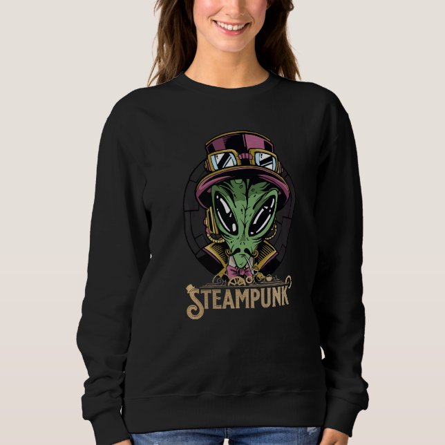 Camiseta Steampunk Horror Vintage Tarot Retro (Frente)