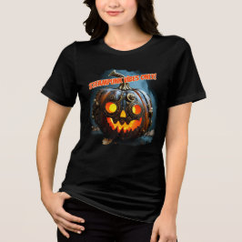 Camiseta Steampunk Jack-o'-lantern