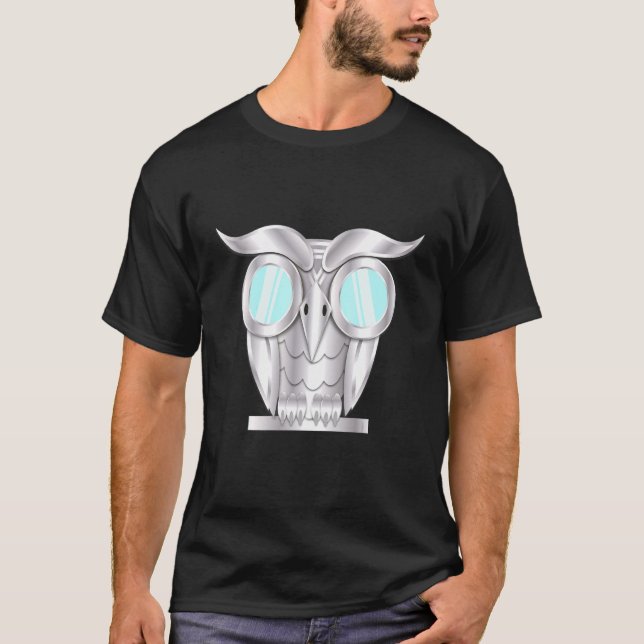 Camiseta Steampunk Owl (Frente)