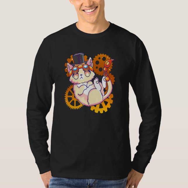 Camiseta Steampunk Scorpio Inspirou Steampunk Scorpion Rela (Frente)