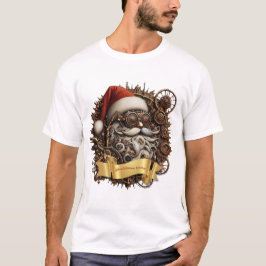 Camiseta Steampunk Shiftmas: Gears e Victorian Cheer!