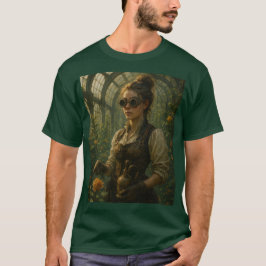 Camiseta Steampunk Victorian Gardener Art
