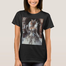 Camiseta Steampunk Victorian Industrial Winter Ice Queen
