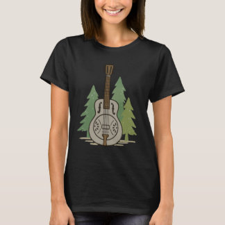 Camiseta Steel Dobro Forest – Rustic Music Lover Art