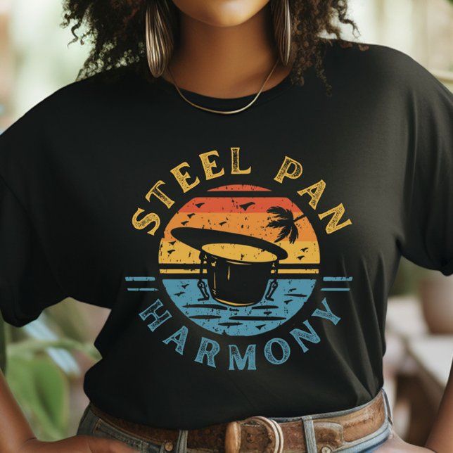 Camiseta Steel Pan Harmony, Carnaval Trini (Criador carregado)