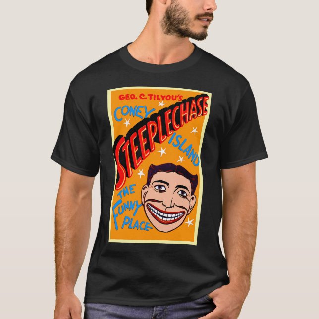 Camiseta Steeplechase Na Ilha Coney (Frente)