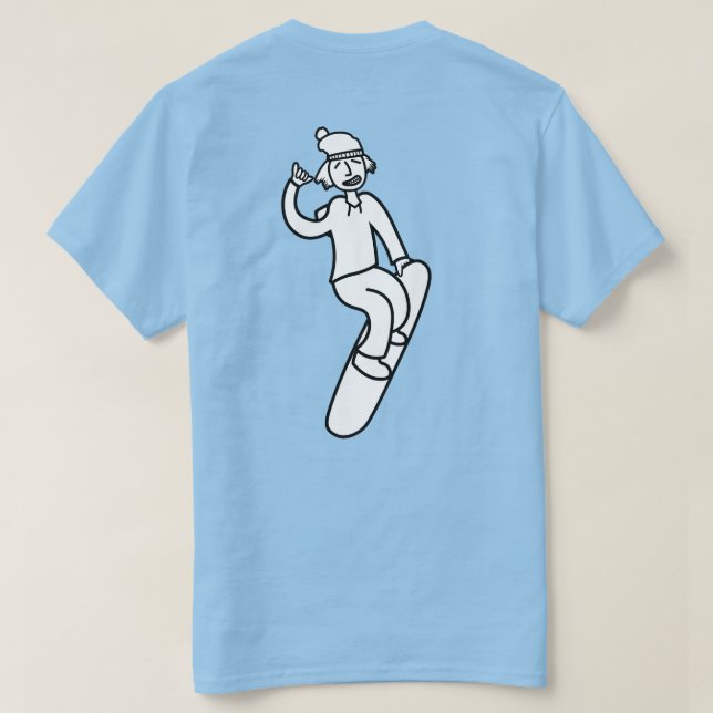 Camiseta Steezy Boarder (Verso do Design)