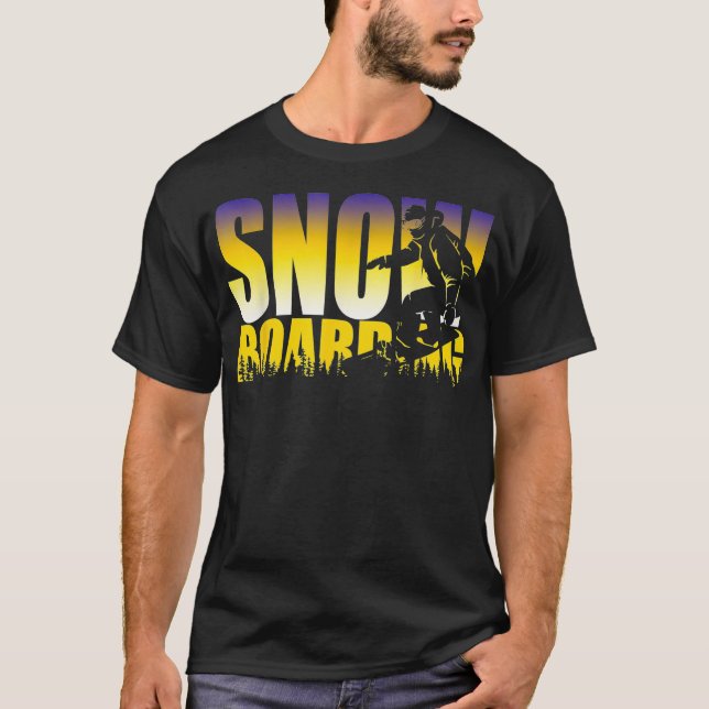 Camiseta Steezy Snowboard Gnarly Gift (Frente)