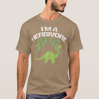 Camiseta Stegosaurus Vegan Vegetarian Herbivore