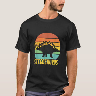Camiseta Stegossauro Louco Dinossauros Presente para Park J