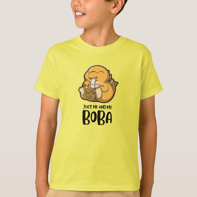 Camiseta Stegossauro - Só Eu E Minha Boba (Frente)