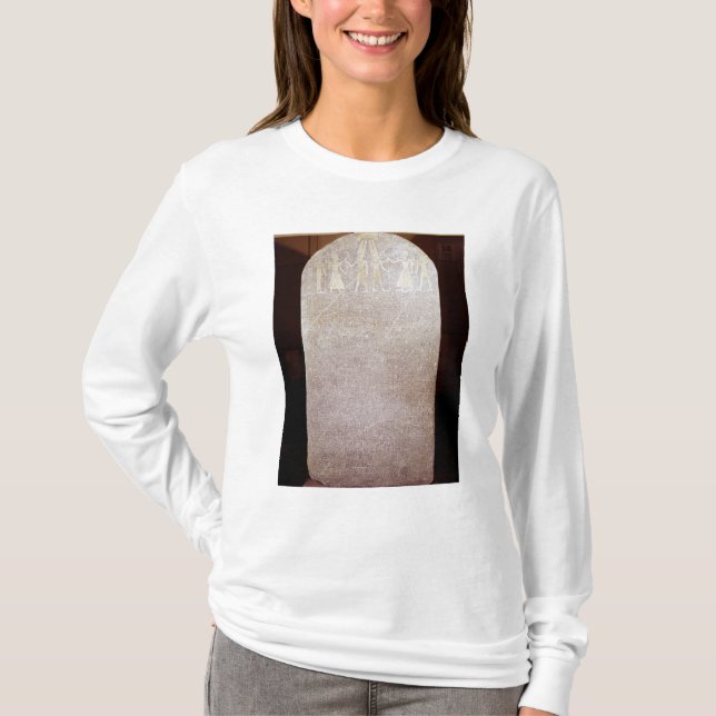 Camiseta Stela da vitória de Merenptah conhecido como (Frente)