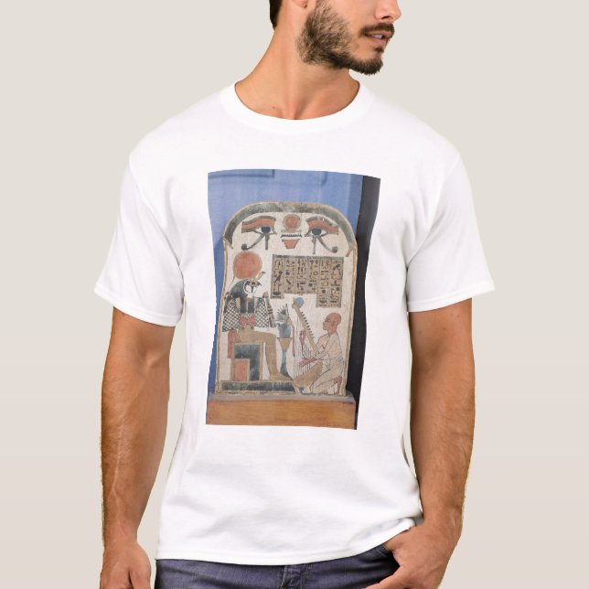 Camiseta Stela do harpist Djedkhonsuiuefankh (Frente)