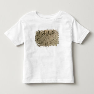 Camiseta Stela que descreve um barco de enfileiramento