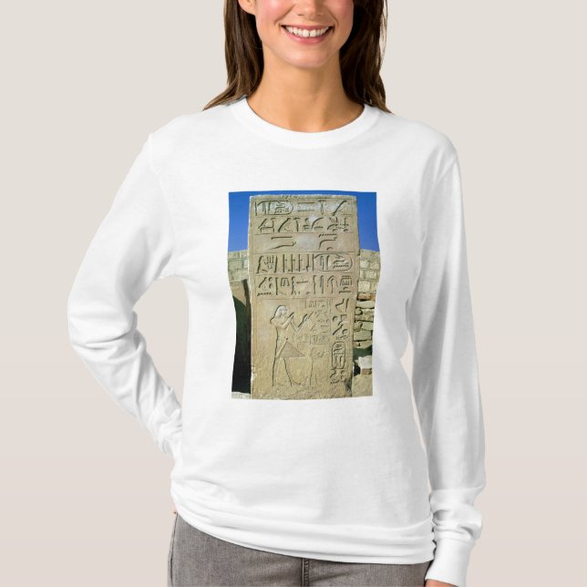 Camiseta Stele do reino velho de Unas (Frente)