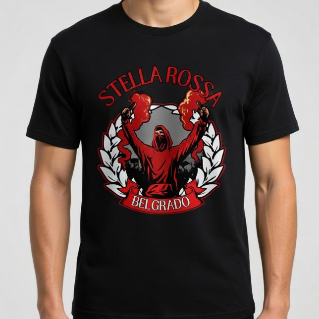Camiseta Stella Rossa Belgrado ULTRAS  (Criador carregado)