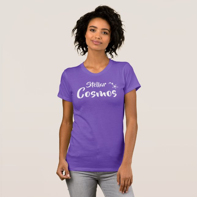 Camiseta Stellar Cosmos (Frente Completa)