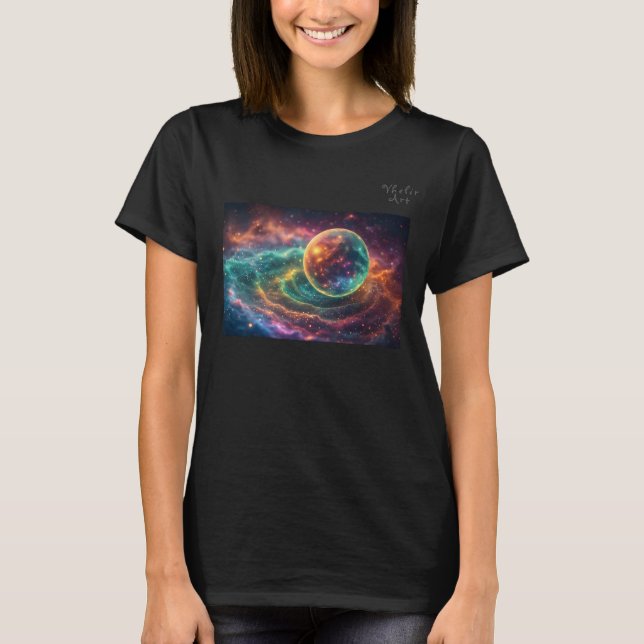 Camiseta Stellar Dream Nebula Design (Frente)