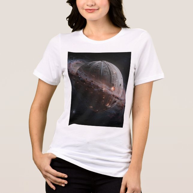 Camiseta Stellar Path – Journey Through the Universe (Frente)