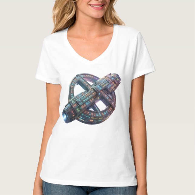 Camiseta Stellar Path – Journey Through the Universe´8 (Frente)