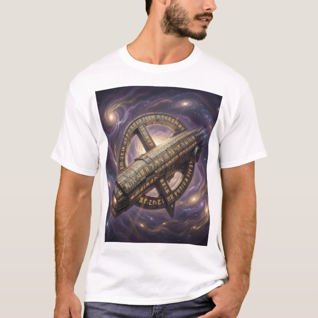 Camiseta Stellar Path – Journey Through the Universe´9 (Frente)