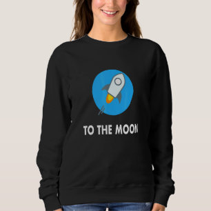 Camiseta Stellar To Moon Blue Crypto Trading Trader Inv
