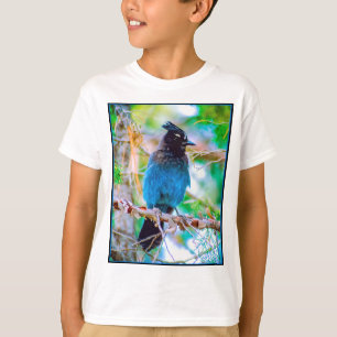 Camiseta Steller's Jay - Fotografia original