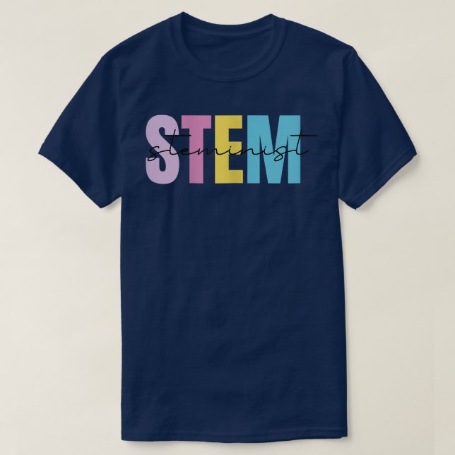 Camiseta Stem Squad Science Technology, Engineering Math S (Frente do Design)