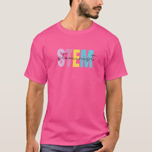 Camiseta Stem Squad Science Technology Engineering Math Ste