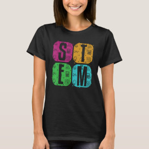 Camiseta Steminist de Engenharia de Tecnologia de Ciências