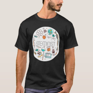 Camiseta Steminist Science Technology Engineering Math Stem