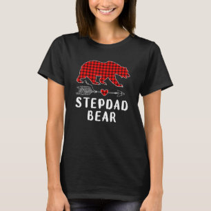Camiseta Stepdad Bear Buffalo Vermelho Xadrez Correspondent