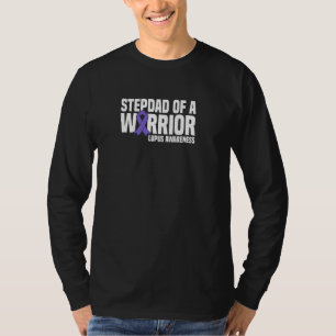 Camiseta Stepdad De Um Guerreiro Lupus De Fita Roxo