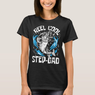 Camiseta Stepdad Legal da pesca do Dia de os pais de pesca
