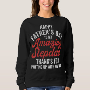 Camiseta Stepdad Stepson Stepfilha Dia de os pais Feliz Rua