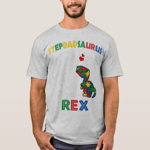 Camiseta Stepdadrsaurus Rex - Perfeito para padrasto que