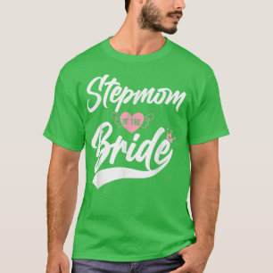 Camiseta Stepma da Noiva Stepme Passo Mãe Passo Mãe W