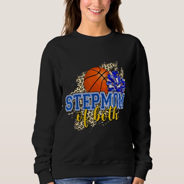 Camiseta Stepman De Basquete E Leopa De Stepmama Mais Anima (Frente)