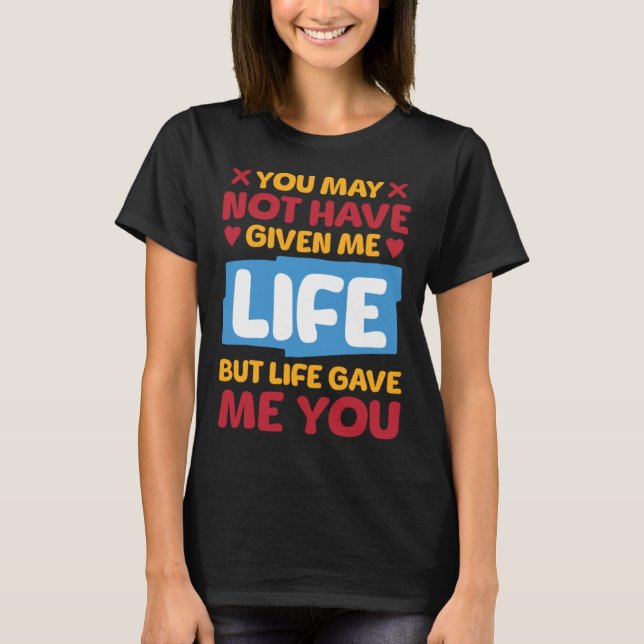 Camiseta Stepman Stepdad para Stepson e StepFilha (Frente)