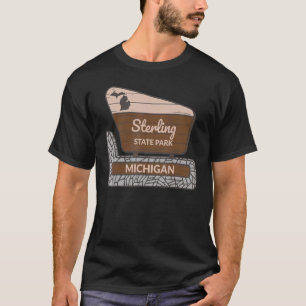 Camiseta Sterling State Park Michigan MI - Sinal de boas-vi