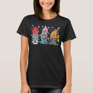 Camiseta Stethoscope Adora Enfermeira Páscoa Enfermeira Gno