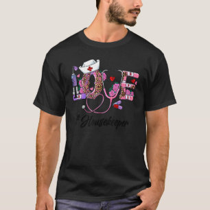Camiseta Stethoscope Bonito Namorados de Enfermagem