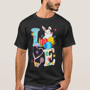 Camiseta Stethoscope Scrub Life Enfermeira Cute Bunny Happy