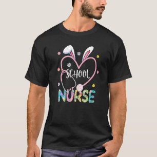 Camiseta Stethoscope Scrub Life Nurse Bunny Easter Day Outf